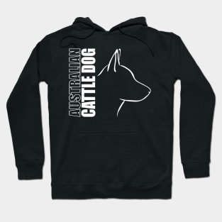 Australian Cattle Dog profile dog heeler Hoodie